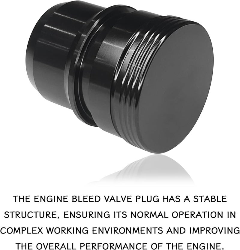 SamWinGear Blow Off Valve for Turbo for Ford 2013-2023 F150 EcoBoost/Raptor 2.7L/3.5L Exhaust Plug Billet Metal Turbo Blow Off Valve Mod Vent to Atmosphere (VTA) Pressure Relief Valves Module Plug - Image 5